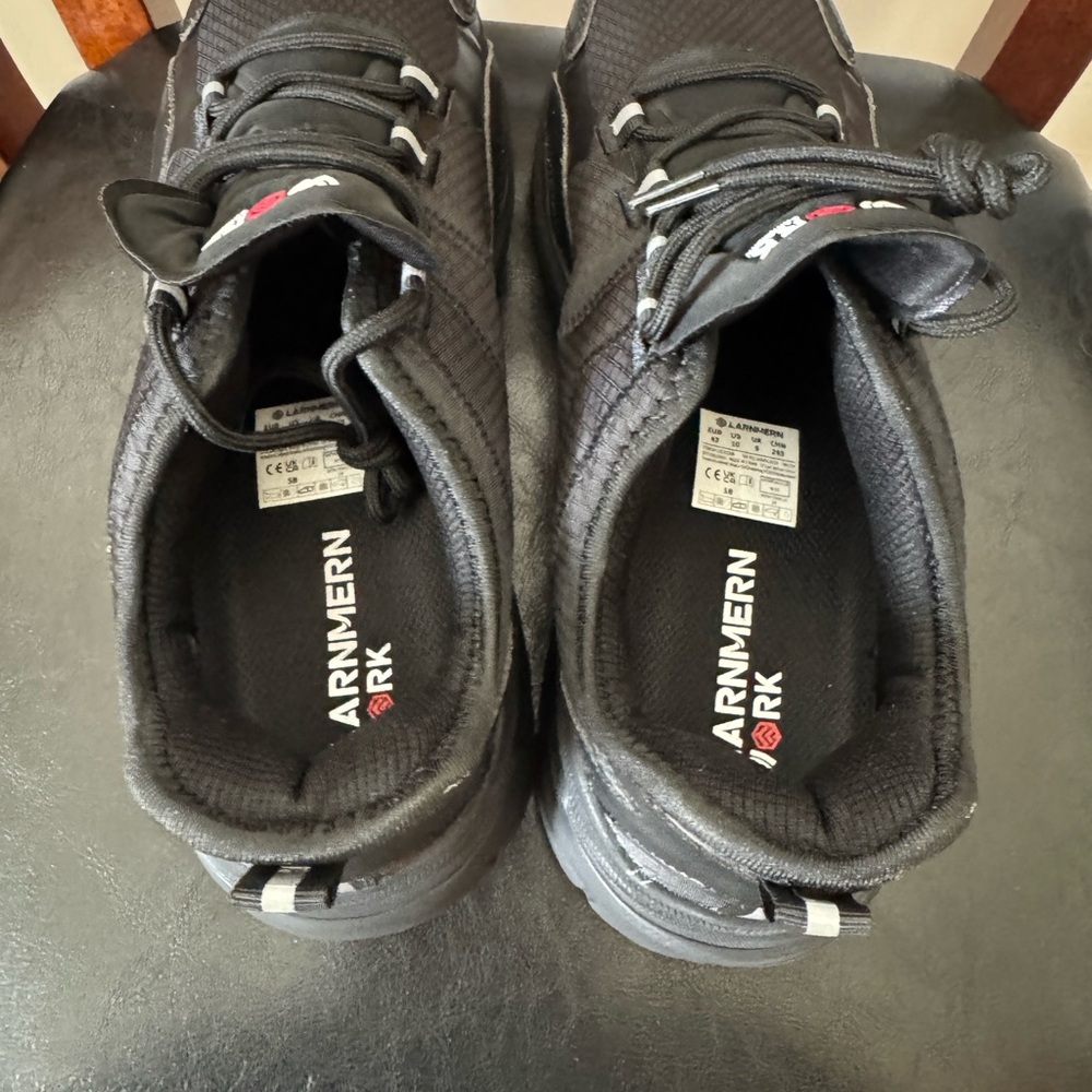 Mens Work Larnmern steel toe shoes 10 - Picture 5 of 7